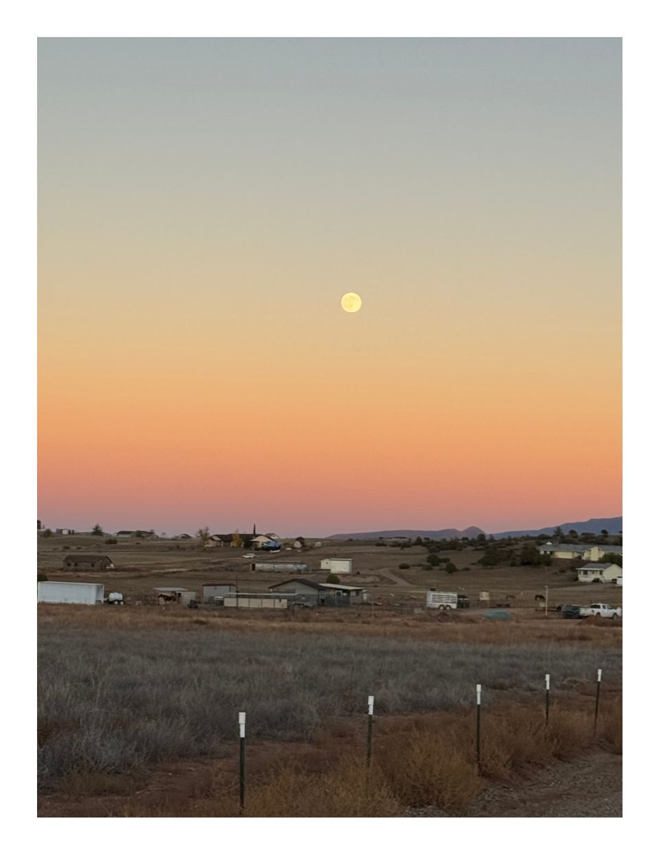 Evening skies in Chino Valley