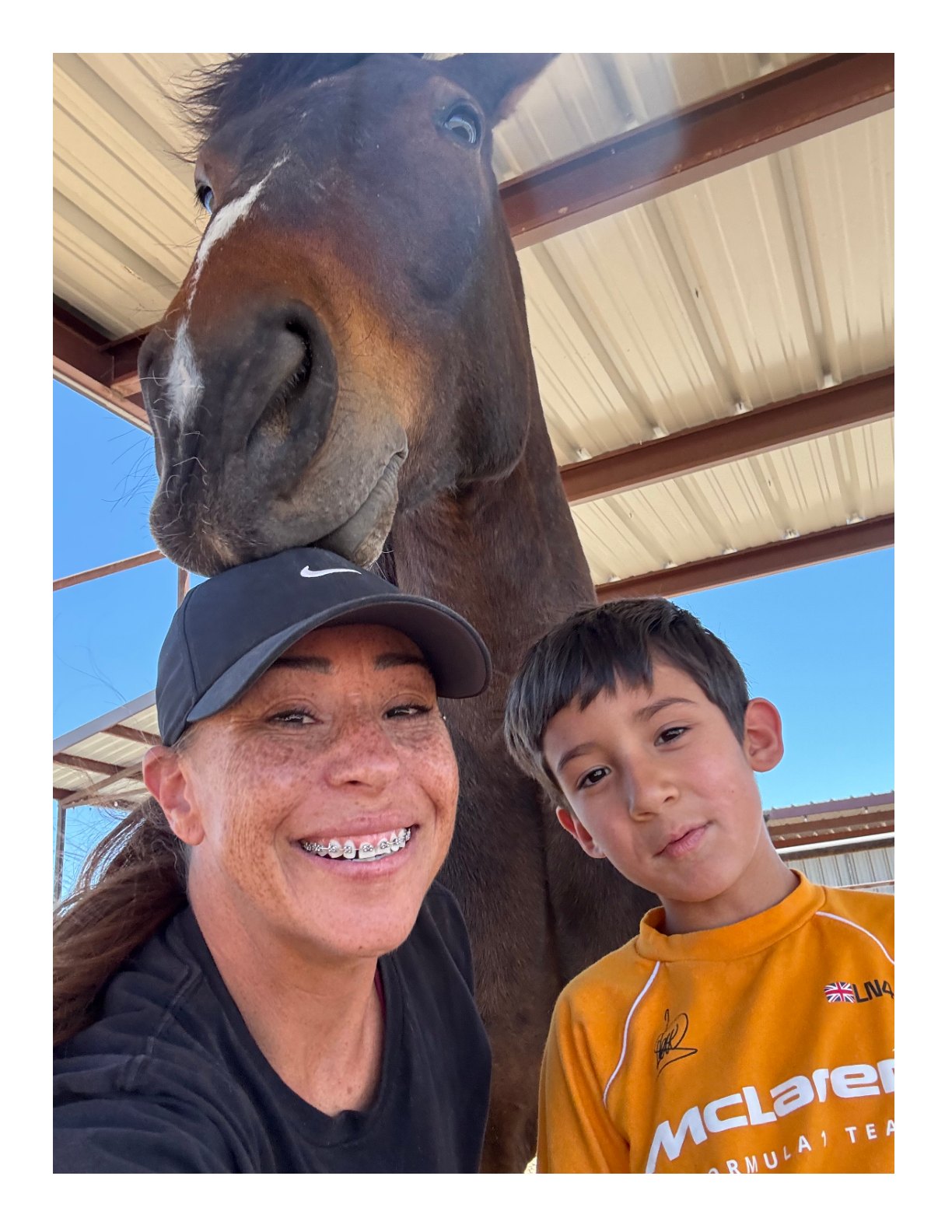 A favorite family moment at the ranch